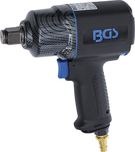 BGS 9595 | Druckluft-Schlagschrauber | 20 mm (3/4") | 1756 Nm | Vierkant | Drehmoment-Einstellung möglich (Rechts- u. Linkslauf) von BGS