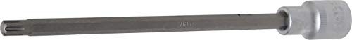BGS 4183 | Bit-Einsatz | Länge 200 mm | 12,5 mm (1/2") | Keil-Profil (für RIBE) M8 von BGS