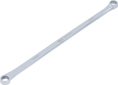 BGS 1186-13x15 | Doppel-Ringschlüssel | extra lang | SW 13 x 15 mm von BGS