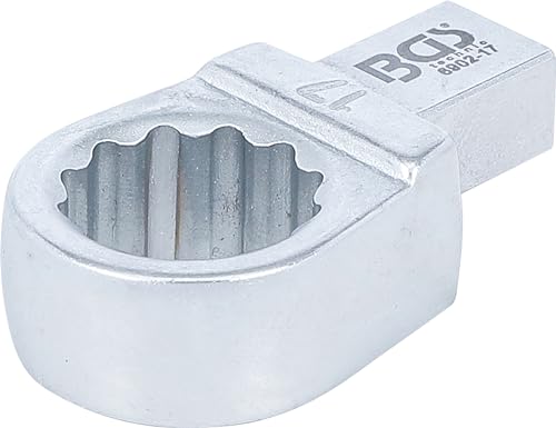 BGS 6902-17 | Einsteck-Ringschlüssel | 17 mm | Aufnahme 9 x 12 mm von BGS