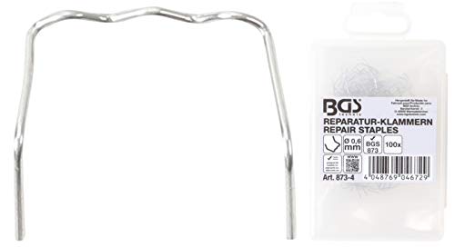 BGS Reparatur-Klammern - L-Form - Ø 0,6 mm - 100-tlg. von BGS