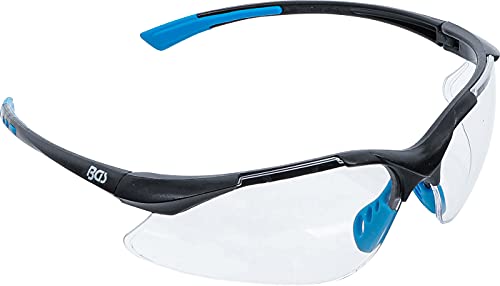BGS 3630 | Schutzbrille | transparent | kratzbeständige Gläser | Sicherheitsbrille von BGS