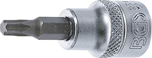 BGS 2544 | Bit-Einsatz | 10 mm (3/8") | T-Profil (für Torx) T27 von BGS