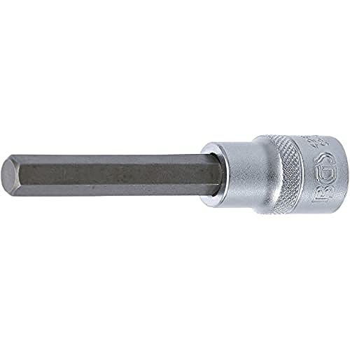 BGS 4264, Bit-Einsatz, Länge 100 mm, 12,5 mm (1/2") Innensechskant, Schlüsselweite: 10 mm von BGS