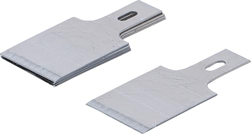 BGS 364-20 | Ersatz-Schaberklingen für Art. 364 | 5-tlg. | 0,6 x 20 mm | Ersatz-Messer für Schaber BGS 364-20 | Ersatz-Schaberklingen für Art. 364 | 5-tlg. | 0,6 x 20 mm | Ersatz-Messer für Schaber von BGS