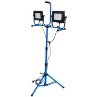 [GEBRAUCHT] Bgs Duo Smd Led Arbeitsstrahler Baustrahler Stativ 2x70 W 6000 K Aluminium Lampe B-Ware von BGS