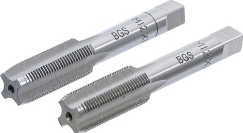 BGS 1900-M12X1.0-B | Gewindebohrer | Vor- und Fertigschneider | M12 x 1,0 mm | 2-tlg. von BGS