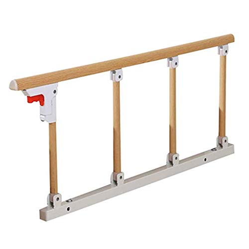 BGSFF Faltbarer Stoßstangenschutz für ältere Menschen am Bett Handicap Grip Stoßstange für Erwachsene Griff aus Aluminiumlegierung für Krankenhäuser (Farbe: Gelb, Größe: 90x40 cm) von BGSFF