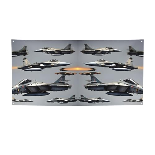 Luftfahrt-Jets-Druck, alle Jahreszeiten, für drinnen und draußen, faltbar, Party-Banner, lebendig, reißfest Luftfahrt-Jets-Druck, alle Jahreszeiten, für drinnen und draußen, faltbar, Party-Banner, lebendig, reißfest von BGSHJVF