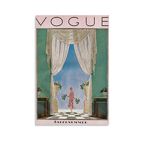 BGTS 36 Fashion Retro Art Vintage Vogue Poster dekorative Malerei Leinwand Wandkunst Wohnzimmer Poster Schlafzimmer Malerei 16x24inch(40x60cm) von BGTS