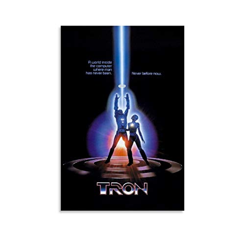 BGTS Tron 1982 Movie Poster Leinwand Kunst Poster und Wandkunst Bilddruck Moderne Familienzimmer Dekor Poster 16x24inch(40x60cm) von BGTS