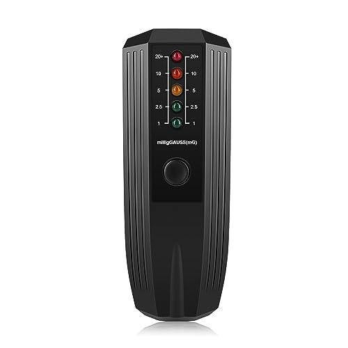 BGTSF Elektromagnetische Strahlung Tester 50Hz-20000Hzan Tragbare Elektrische Magnetfeld EMF Meter Dosimeter Detektor for Computer Telefon Radioaktiver Monitortester(Type A) von BGTSF