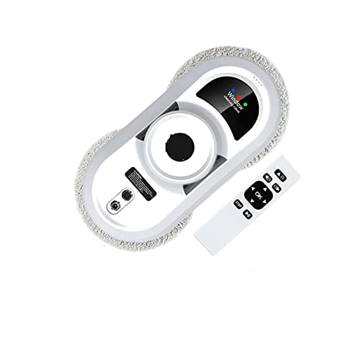 BGTSF Fensterputzroboter Automatischer Fensterputzroboter, Heimroboter-Staubsauger, Fensterputzroboter, Reinigungstücher for Fenster, Fliesen, Badezimmer für alle glatten Oberflächen von BGTSF