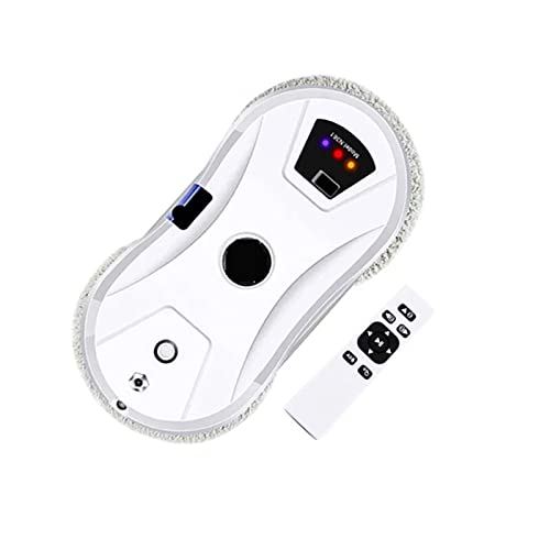 BGTSF Fensterputzroboter Smart Water Spray Fensterreinigungsroboter Staubsauger 5600pca Hochsaugende Anti-Drop-Fensterglaswaschmaschine for Fenster, Fliesen, Badezimmer für alle glatten Oberflächen von BGTSF