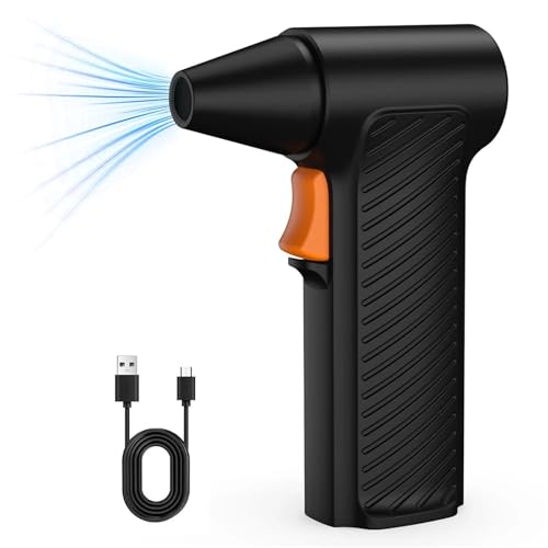 BGTSF Leistungsstarkes Luftgebläse, 110.000 U/min, Mini-Turbo-Violent-Ventilator, Hochgeschwindigkeits-Turbolader, bürstenloser Motor, Auto-Ventilator for den Außenbereich, Lufttuch von BGTSF