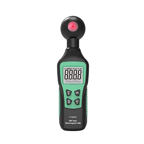 FY8809 EMF Meter Digital Elektromagnetische Feld Tester Elektrische Feld Strahlung Detektor Mit Taschenlampe Sound Alarm Radioaktiver Monitortester FY8809 EMF Meter Digital Elektromagnetische Feld Tester Elektrische Feld Strahlung Detektor Mit Taschenlampe Sound Alarm Radioaktiver Monitortester von BGTSF