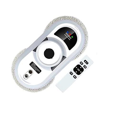 Fensterputzroboter Elektrischer Fensterputzroboter Staubsauger Fensterputzer Ein-Tasten-Start Fernbedienung Anti-Fall-Glasfensterreiniger for Fenster, Fliesen, Badezimmer für alle glatten Oberflächen von BGTSF