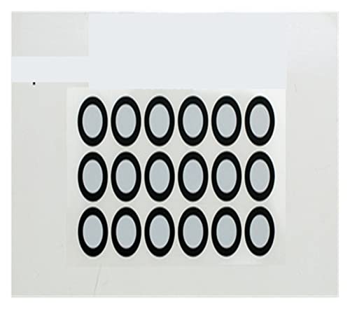Handgehaltener 3D-Scanner Magnetischer 3D-Markierungspunkt Klebepunkt-Reflektor-Markierungspunkt für 3D-Scanner, Hochreflektierend(12mm x19mm viscosity) von BGTSF