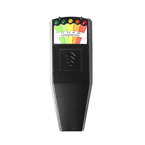 K2 EMF Messgerät 5 LED-Anzeigeleuchte LCD Digitaler elektromagnetischer Feldstrahlungstester EMF-Messgerät Radioaktiver Monitortester(Balck) von BGTSF