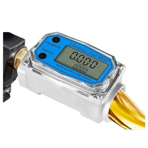 Wasserdurchflussmesser, 1-Zoll-Turbinendurchflussmesser, hochpräziser elektronischer Durchflussmesser, LCD-Anzeige, Flüssigkeitsdurchflusszähler for Wasser, Diesel, Benzin, Kerosin Wasserdurchflussmesser, 1-Zoll-Turbinendurchflussmesser, hochpräziser elektronischer Durchflussmesser, LCD-Anzeige, Flüssigkeitsdurchflusszähler for Wasser, Diesel, Benzin, Kerosin von BGTSF