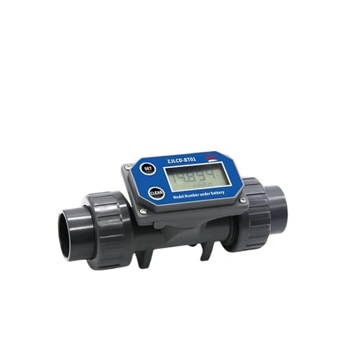 Wasserdurchflussmesser, Digitaler Turbinendurchflussmesser, elektronischer Durchflussmesser mit LCD-Anzeige, PVC-Rohr, flüssiges Wasser for Bewässerungswerkzeuge im Bauernhofgarten, DN25/40/50(DN50) Wasserdurchflussmesser, Digitaler Turbinendurchflussmesser, elektronischer Durchflussmesser mit LCD-Anzeige, PVC-Rohr, flüssiges Wasser for Bewässerungswerkzeuge im Bauernhofgarten, DN25/40/50(DN50) von BGTSF
