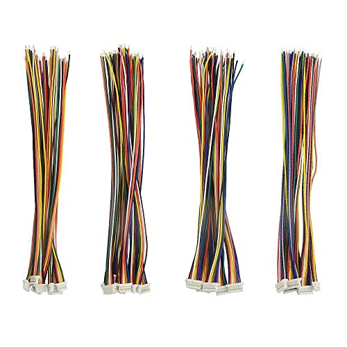 BGTXINGI 28Pcs 1.0mm 6P 7P 8P 9P Anschlussstecker Terminal Connector Drahtkabel für LED-Lichtleiste 5,9'' Kompatibel mit JST SH BGTXINGI 28Pcs 1.0mm 6P 7P 8P 9P Anschlussstecker Terminal Connector Drahtkabel für LED-Lichtleiste 5,9'' Kompatibel mit JST SH von BGTXINGI