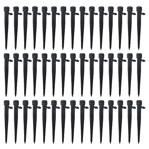 BGTXINGI 50Pcs 360 Grad 8 Löcher Bewässerung Tropfer Einstellbare Tropfer Sprinkler Bewässerung System Bewässerung Kits für Blumenbeete Gemüsegärten Kräuter BGTXINGI 50Pcs 360 Grad 8 Löcher Bewässerung Tropfer Einstellbare Tropfer Sprinkler Bewässerung System Bewässerung Kits für Blumenbeete Gemüsegärten Kräuter von BGTXINGI