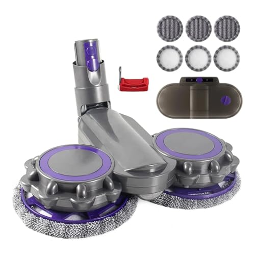 Elektrischer Moppkopfaufsatz For Dyson, Kompatibel Mit Staubsaugerteilen V10 Slim/V12 Detect Slim, Mit Wassertank Und Abzugssperre Elektrischer Moppkopfaufsatz For Dyson, Kompatibel Mit Staubsaugerteilen V10 Slim/V12 Detect Slim, Mit Wassertank Und Abzugssperre von BGUGOSNBA
