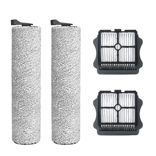 Ersatz-Rollenbürste Und Filter-Set, Kompatibel Mit Tineco, Floor One S3 Und IFloor 3 Akku-Nass-Trocken-Staubsaugern(4pcs) von BGUGOSNBA