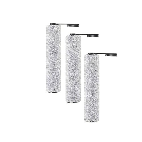 Floor ONE S5 Ersatz-Filterbürstenrolle, Kompatibel Mit Tineco, Floor ONE S5/Pro 2 Akku-Nass-Trocken-Staubsauger-Zubehör(3roller) von BGUGOSNBA