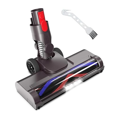 Kompatibel Mit Dyson V15 V8 V7 V10 V11 Staubsaugern, Hartholzbodenaufsatz, Weicher Rollenbürstenkopf Mit LED-Licht Kompatibel Mit Dyson V15 V8 V7 V10 V11 Staubsaugern, Hartholzbodenaufsatz, Weicher Rollenbürstenkopf Mit LED-Licht von BGUGOSNBA