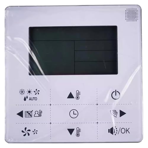 Kompatibel Mit Midea, Klimaanlagen-Touch-LCD-Kabelsteuerung Vom Englischen Typ KJR-29B1/BK-E KJR-29B/BK Kompatibel Mit Midea, Klimaanlagen-Touch-LCD-Kabelsteuerung Vom Englischen Typ KJR-29B1/BK-E KJR-29B/BK von BGUGOSNBA