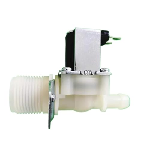 Magnetventil For Waschmaschine, Geschirrspüler, Eismaschine, Wasserreiniger, 12 Mm Gewinde, Einlass Und Auslass, Haushaltsgeräte(DC12V) von BGUGOSNBA