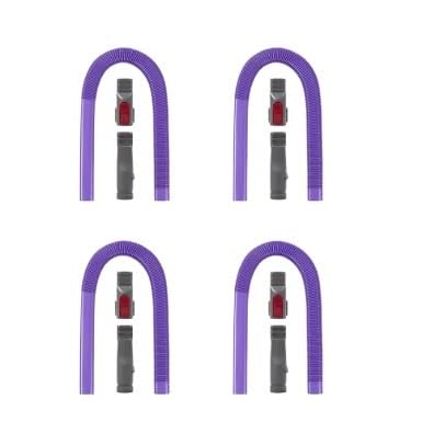Trockner-Entlüftungsreiniger-Kit, Schlauchteile, Kompatibel Mit Dyson, V6, V7, V8, V10, V11, V15, Staubsauger-Fusselentferner, Ersatz-Vakuumschlauch(4set) von BGUGOSNBA