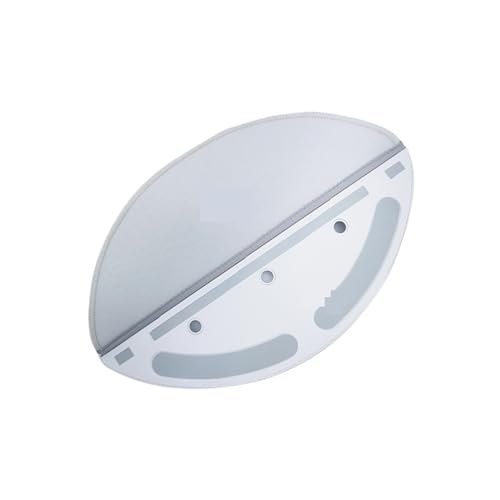 Wischtuchhalterung, Kompatibel Mit Xiaomi, Lydsto R1 Roboterstaubsauger, Wassertankschale Mit Original-Wischlappen-Ersatzteilen, Zubehör(White tray) von BGUGOSNBA