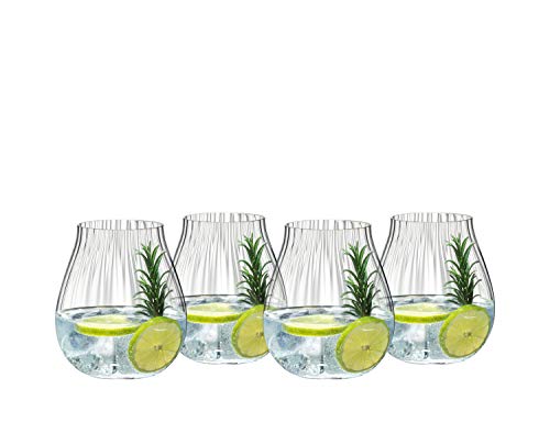 BGW Riedel - Gin Gläser - Optical O - Glas - 12,4 cm - 4er Set von BGW