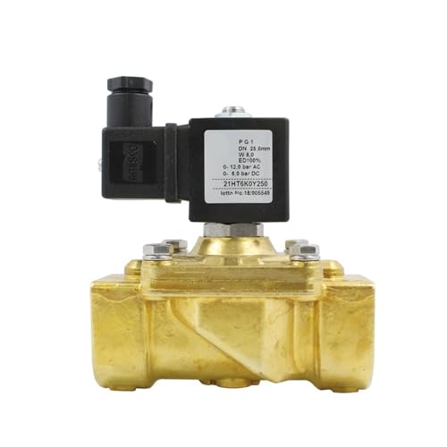 21HT6K0Y250 Magnetventil 2/2 Wege N.C. Kombinierter Betrieb DC24 (Dc24,21HT6K0Y250(8W)) von BGWKIMXEP