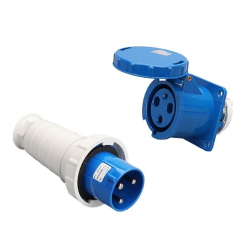 BGWKIMXEP 63A 3-adrige Unterputzsteckdose Luftfahrtstecker Industriestecker(Plug Concealed Socket) von BGWKIMXEP