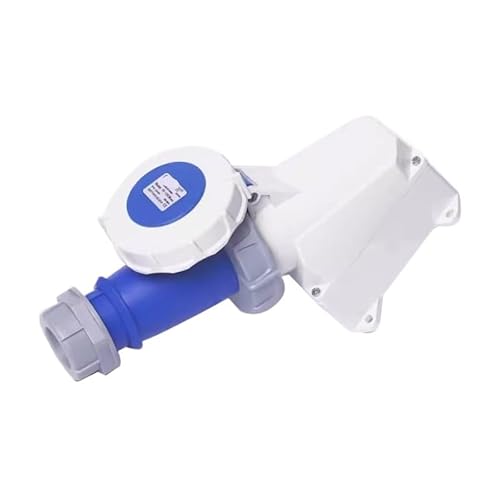 BGWKIMXEP IP67 wasserdichter Aviation-Steckeranschluss 3-adrig 32A dreiphasige explosionsgeschützte Industriesteckdose 220V(Surface Mounted Suit) von BGWKIMXEP