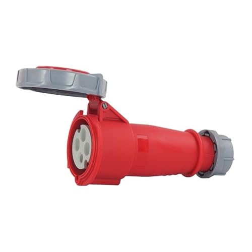 BGWKIMXEP IP67 wasserdichter Aviation-Steckeranschluss 4-adrig 32A dreiphasige explosionsgeschützte Industriesteckdose 220V(Connector) von BGWKIMXEP