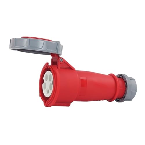 BGWKIMXEP IP67 wasserdichter Aviation-Steckeranschluss 5 Löcher 16A dreiphasige explosionsgeschützte Industrie-Steckdose 220V(Connector) von BGWKIMXEP