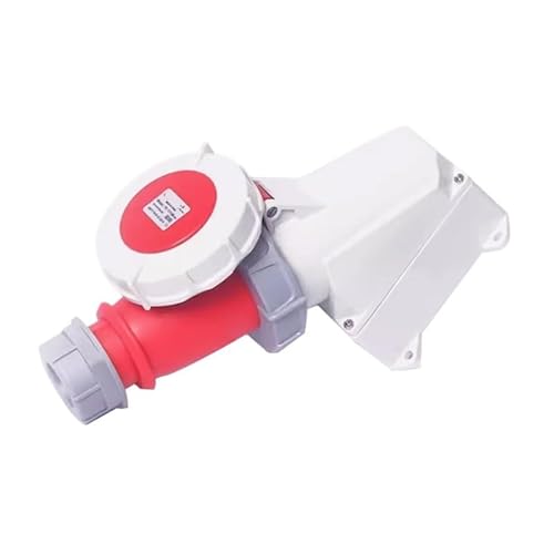 BGWKIMXEP IP67 wasserdichter Aviation-Steckeranschluss 5 Löcher 32A dreiphasige explosionsgeschützte Industrie-Steckdose 220V(Surface Mounted Suit) von BGWKIMXEP