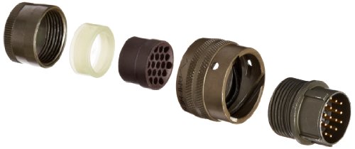 BGWKIMXEP PT06E-14-19P Rundstecker Pin Bajonettkupplung Umweltfreundlich Lötanschluss Gerade Stecker 14-19 Anordnung Einsatz 14 Schalengröße 19 Kontakte von BGWKIMXEP