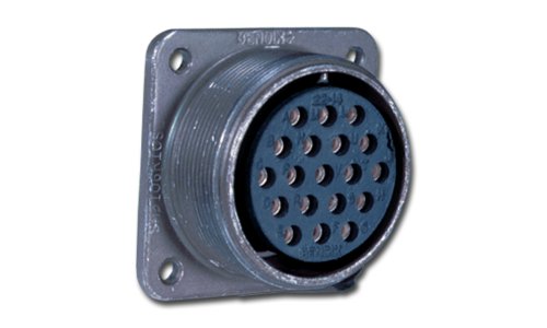 BGWKIMXEP Steckdose für Rundstecker MS3106E12S-3S Gewindekupplung Umweltbeständig Lötanschluss Gerade Steckanordnung Einsatz 12S-3 Kontakte Größe Schale 12S 2 von BGWKIMXEP