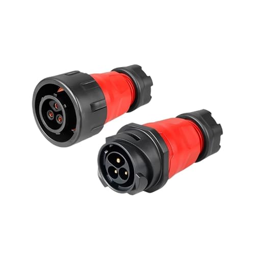 BGWKIMXEP YM24 M24 Wasserdichter 3-poliger Luftfahrt-Schweißstecker, Kabelanschluss, Eingangsstecker for Industrieanlagen KL4-4b(Female Plug Set3) von BGWKIMXEP