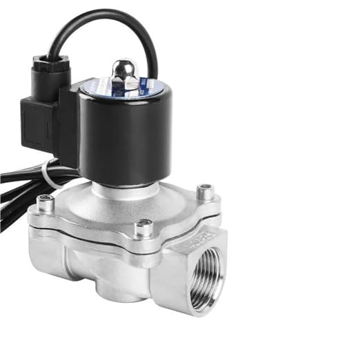 DN20 IP68 Unterwasser-Magnetventil aus Edelstahl für Wasserleitung, 1,9 cm, normalerweise geschlossenes Tanzbrunnenventil (110 V AC-geschlossen) von BGWKIMXEP