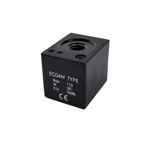 EC-04W Magnetspule, Pumpe, LKW, Kran, luftgekühltes Motor-Richtungsventil, DC 12 V/24 V/26 V/28 V, AC 110 V/220 V (AC 110 V 3-polig) von BGWKIMXEP