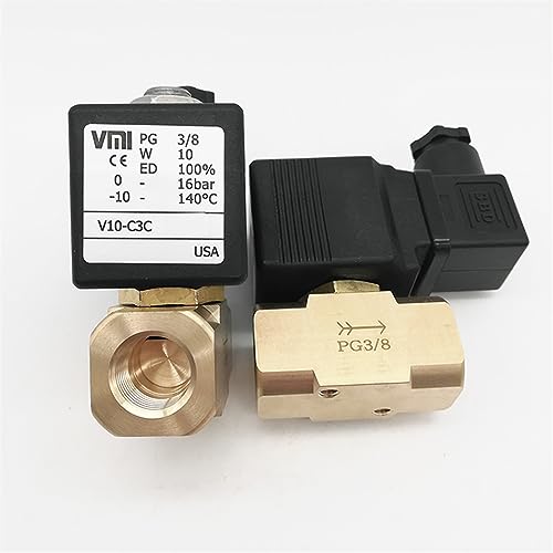 V10-C3C 220VAC Zwei-Wege-Magnetventil mit großem Durchmesser VMI PG 3/8 Magnetventil für Doppelschraubengranulator (einfarbig, V10-C3C PG 1-2) von BGWKIMXEP