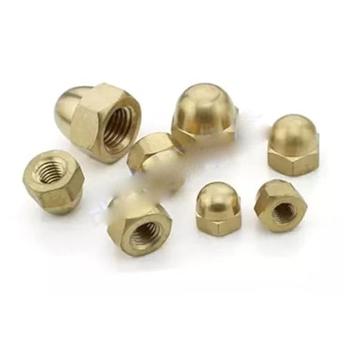 1-20 teile/los DIN1587 messing Hutmuttern m3 m4 m5 m6 m8 m10 m12 Kupfer Bronze Messing Hutmutter Eichel Kuppelkopf Sechskantmuttern-M3 20 stücke 1-20 teile/los DIN1587 messing Hutmuttern m3 m4 m5 m6 m8 m10 m12 Kupfer Bronze Messing Hutmutter Eichel Kuppelkopf Sechskantmuttern-M3 20 stücke von BHADANI