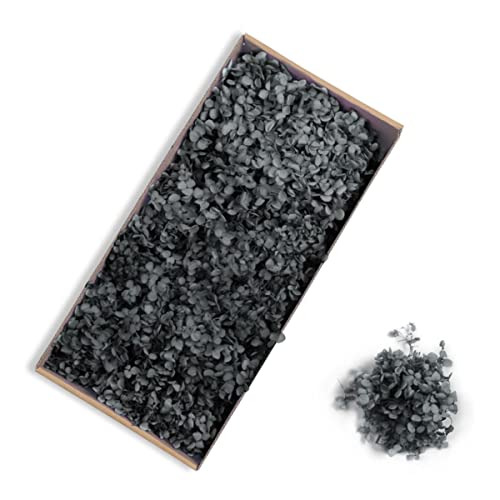 BHADANI 90–100 g natürliche unsterbliche Hortensie getrocknete Blume DIY handgemachter Blumenstrauß Blumenmaterial unsterbliche Blume Hochzeitsdekoration-schwarz von BHADANI